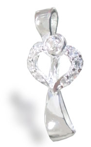 Sterling silver 925 cz pendant thailand